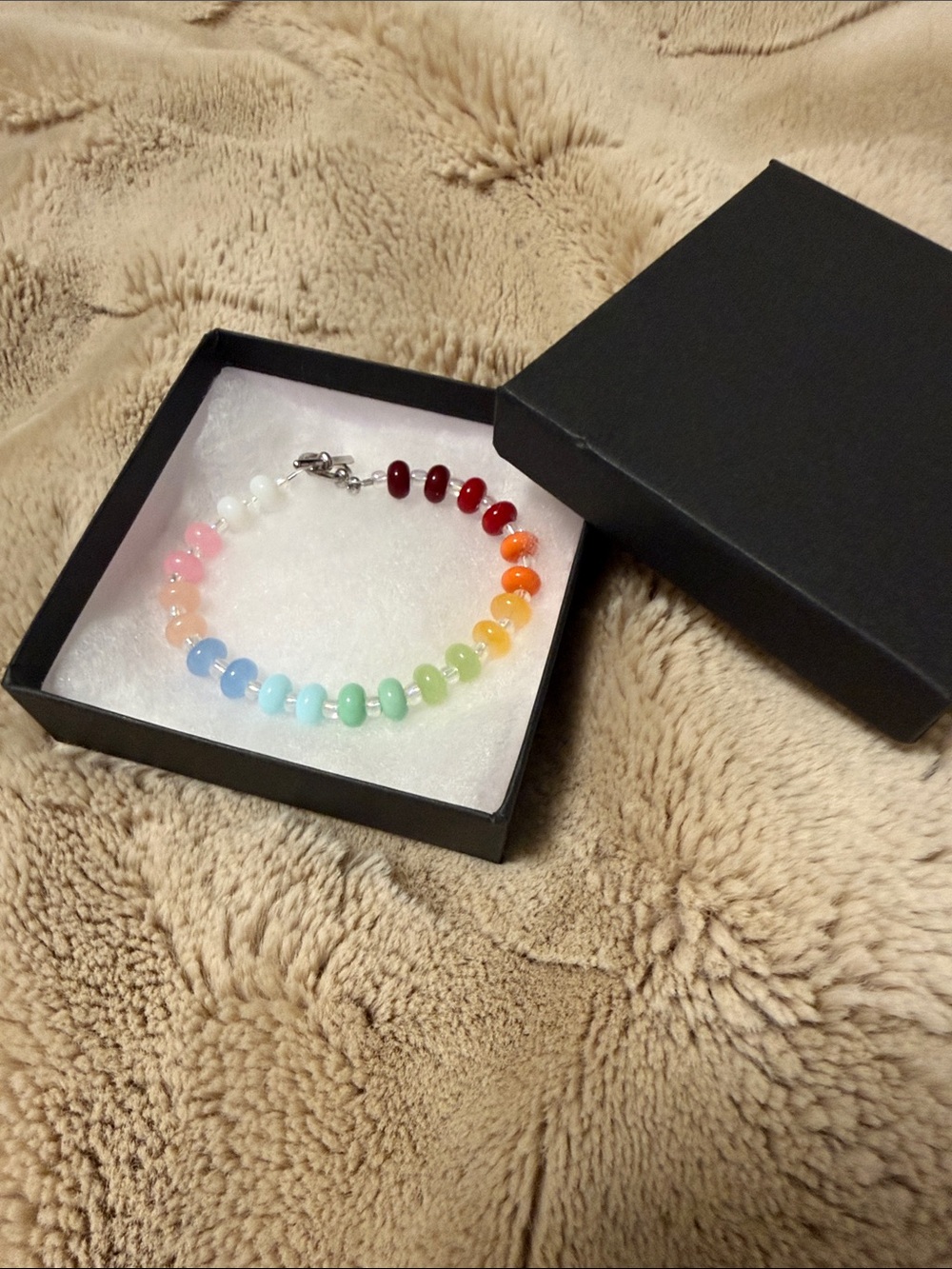 Rainbow Multicolor Beaded Bracelet - Women Jewelry